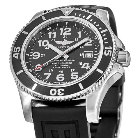 breitling superocean ii 44 rubber|breitling superocean automatic 44 watch.